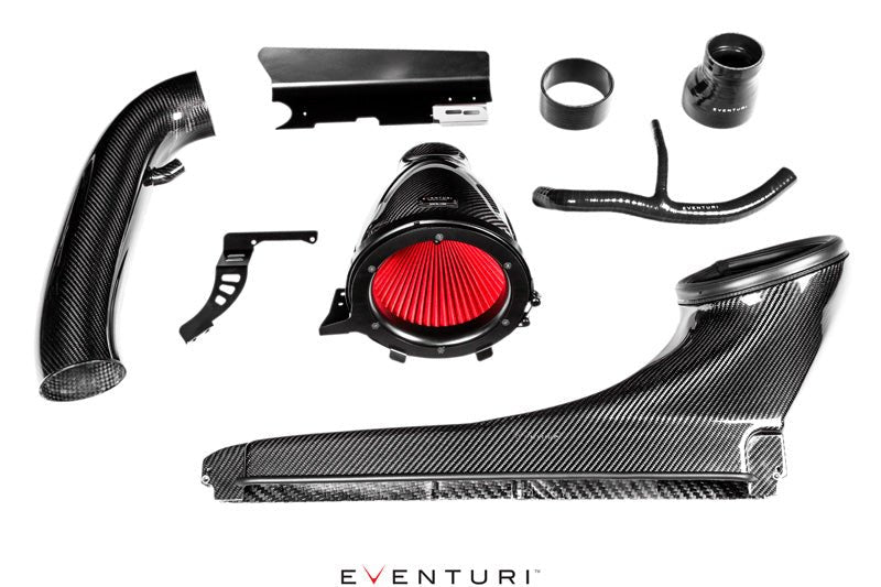 Eventuri Carbon Fibre/Fiber Cold Air Intake & Induction Kit for Audi RS3 8V Gen 2 (8V.2 Facelift) & TT RS/TTRS 8S 2.5 TFSI | Carbon Airbox, Turbo Intake Pipe, OPF/GPF Compatible