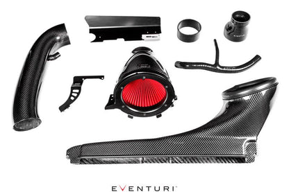 Eventuri Carbon Fibre/Fiber Cold Air Intake & Induction Kit for Audi RS3 8V Gen 2 (8V.2 Facelift) & TT RS/TTRS 8S 2.5 TFSI | Carbon Airbox, Turbo Intake Pipe, OPF/GPF Compatible