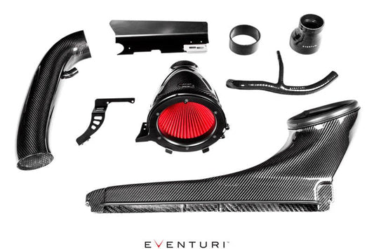 Eventuri Carbon Fibre/Fiber Cold Air Intake & Induction Kit for Audi RS3 8V Gen 2 (8V.2 Facelift) & TT RS/TTRS 8S 2.5 TFSI | Carbon Airbox, Turbo Intake Pipe, OPF/GPF Compatible