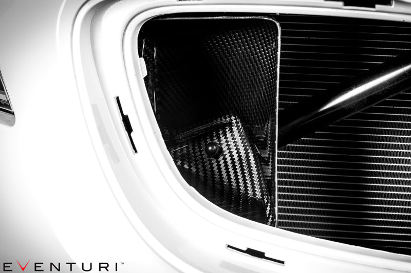 Eventuri Carbon Fibre Cold Air Intake & Induction Kit for BMW B58 M140i M240i 340i (F20 F21 F22 F30 F31) - Carbon Airbox Performance CAI Upgrade for 1 Series 2 Series 3 Series
