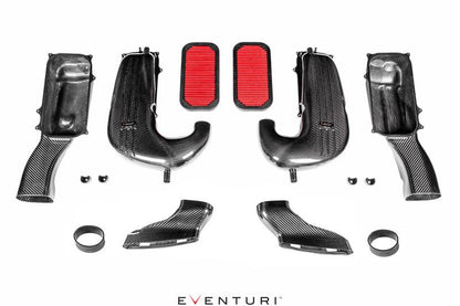 Eventuri Carbon Fibre Cold Air Intake / Induction Kit for Mercedes-AMG C63 & C63S (W205 C-Class 2015-2021) M177 4.0 V8 Biturbo - Performance Air Intake Carbon Airbox Upgrade Ram Air