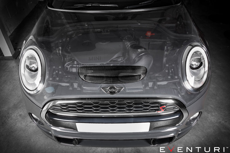 Eventuri Carbon Fibre (Carbon Fiber) Cold Air Intake System / Induction Kit for BMW MINI F54 F55 F56 (F5X) Cooper S & JCW - Performance Airbox Upgrade, Clubman | 3-Door Hatch | 5-Door Turbo