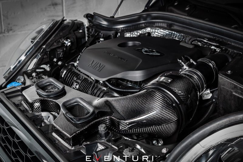 Eventuri Carbon Fibre (Carbon Fiber) Cold Air Intake System / Induction Kit for BMW MINI F54 F55 F56 (F5X) Cooper S & JCW - Performance Airbox Upgrade, Clubman | 3-Door Hatch | 5-Door Turbo