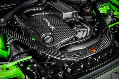 Eventuri V2 Carbon Fibre Intake System / Cold Air Intake Induction Kit for BMW M3 F80 & M4 F82 F83 (S55) | Performance Carbon Airbox Upgrade | Saloon, Coupe & Convertible
