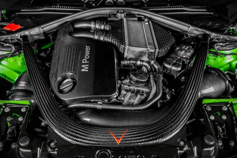 Eventuri V2 Carbon Fibre Intake System / Cold Air Intake Induction Kit for BMW M3 F80 & M4 F82 F83 (S55) | Performance Carbon Airbox Upgrade | Saloon, Coupe & Convertible