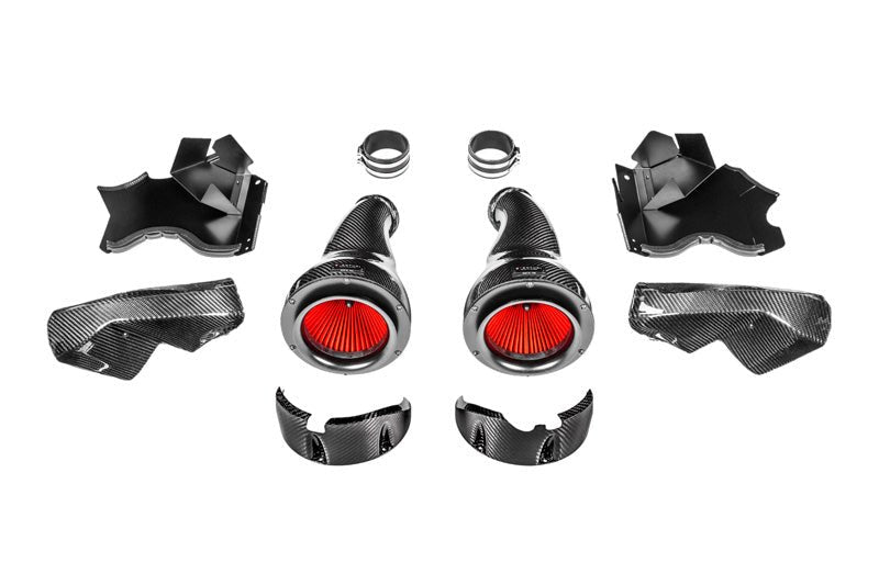 Eventuri V2 (Gen 2) Carbon Fibre Cold Air Intake / Induction Kit - BMW M5 F90 & M8 F92 (S63 Twin-Turbo V8, incl. Competition) Sealed Carbon Airbox Performance Intake System Upgrade