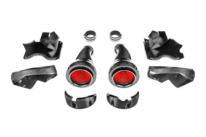 Eventuri V2 (Gen 2) Carbon Fibre Cold Air Intake / Induction Kit - BMW M5 F90 & M8 F92 (S63 Twin-Turbo V8, incl. Competition) Sealed Carbon Airbox Performance Intake System Upgrade