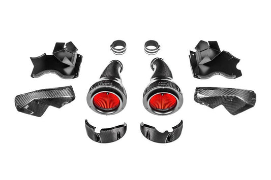 Eventuri V2 (Gen 2) Carbon Fibre Cold Air Intake / Induction Kit - BMW M5 F90 & M8 F92 (S63 Twin-Turbo V8, incl. Competition) Sealed Carbon Airbox Performance Intake System Upgrade