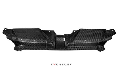 Eventuri Carbon Fibre / Carbon Fiber Slam Panel/Radiator Support Cover for Audi RS5 B8.5 (B8 Facelift 4.2 V8) - Engine Bay Cover/Trim Bonnet Latch/Core Support Panel - OEM Fit - Black, Red or Blue Carbon Kevlar Weave