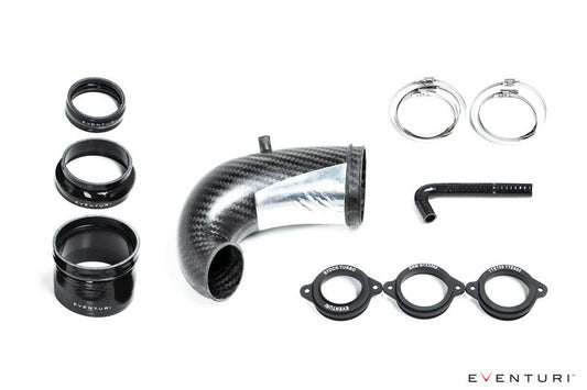 Eventuri Carbon Fibre Turbo Inlet Pipe - Audi RS3 8V Gen 2 | 8Y | TT-RS 8S | RSQ3 F3 (RHD)