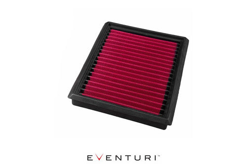 Eventuri Panel Air Filter for BMW M3 E46 (S54) - High-Flow Drop-In Intake Filter, Direct-Fit OEM Airbox Replacement, Sport Air Cleaner Upgrade, Panel Insert Replacement Element