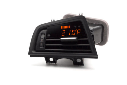 P3 Gauges Multi Gauge for BMW 5 Series F10/F11 (F1X) - Vent Mounted Digital OBD2 Boost Gauge, Plug & Play OEM Fit