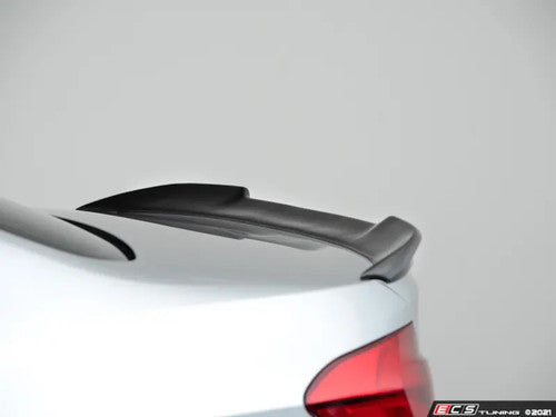ECS Tuning Carbon Fibre CS Style Performance Rear Boot Lip Spoiler for BMW 3 Series F30 Saloon 2012-2019 (320i 328i 330e 330i 335i 340i, xDrive)