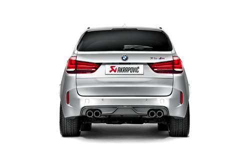 Akrapovic Evolution Line Titanium Cat-Back Exhaust for BMW X5M / X5 M F85 (2015-2017) | Performance Catback & Sports Exhaust | ECE Approved EU Homologated | Valved, Plug & Play Bolt-On | Carbon Fibre Tips | Sound Kit Compatible