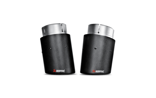 AkrapoviÄ Evolution Line SS Exhaust + Evolution Link Pipe Set for BMW M140i (F20/F21) 2016-2017, Carbon Fibre Tips, Valved, EC Approved, xDrive Compatible