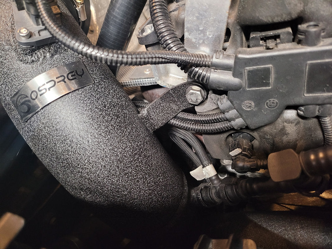 BMW B58 Cold Air Intake / Induction Kit – Osprey V2 Performance Turbo Intake Pipe (Aluminium) for M140i M240i M340i M440i M540i – Air Intake System Upgrade, Turbo Inlet Compatible, 1/2/3/4/5 Series 3.0L