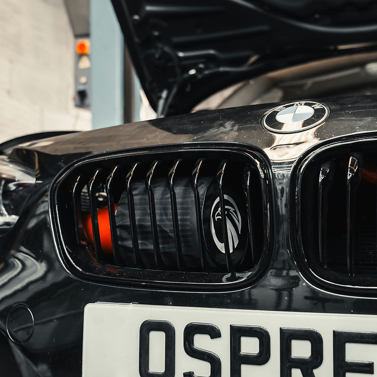 Osprey Hydrophobic Pre-Filter Sock - Water-Resistant Cone Air Filter Cover for Front-Mount/Cold Air Intakes, Dust and Rain Protection, Washable, Fits Osprey 90mm Filter, Hydrolock Risk Reduction