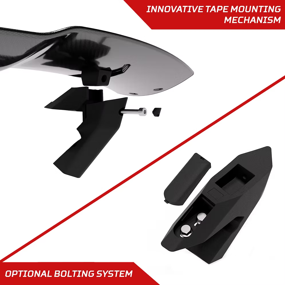 Audi A1 GB Rear Wing Spoiler Carbon Fiber