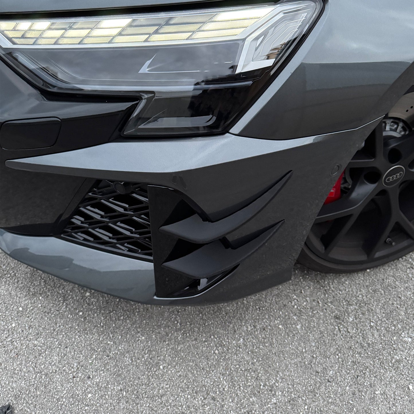 Audi RS3 8Y.5 Front Vent Canards/Wings Competition GT Style