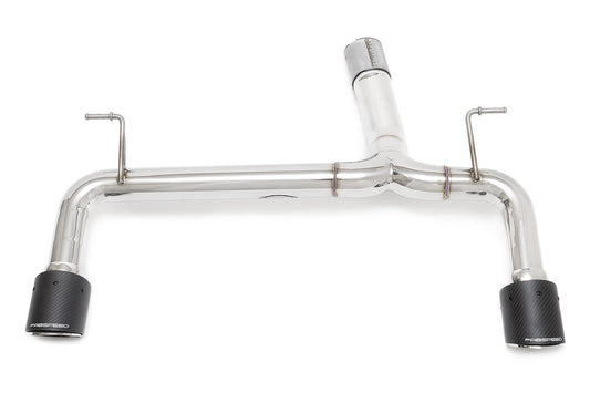 Fabspeed Axle-Back Exhaust for BMW 335i 435i (F30/F32) N55 – Muffler Delete/Bypass, Back Box/Silencer Delete Rear Section, T304L Stainless Dual Tips – 3 Series 4 Series F3X 2012+