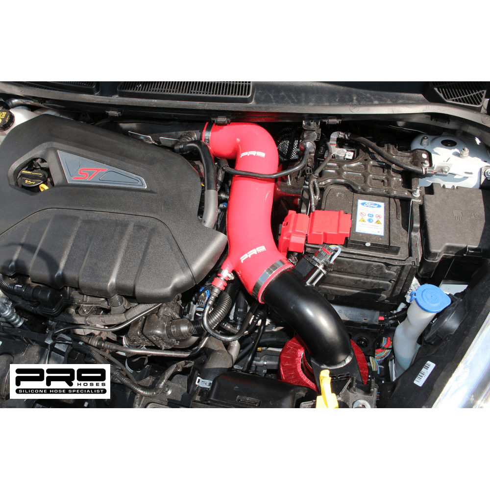 Pro Hoses Silicone Turbo Inlet/Intake Hose for Ford Fiesta ST180 MK7 1.6 EcoBoost (2013-2017) - High-Flow Induction/Suction Pipe, Compressor Feed Upgrade, Dyno Proven Up to +7.5bhp - Stage 1/2 Performance, Multiple Colours, Air Intake Tube