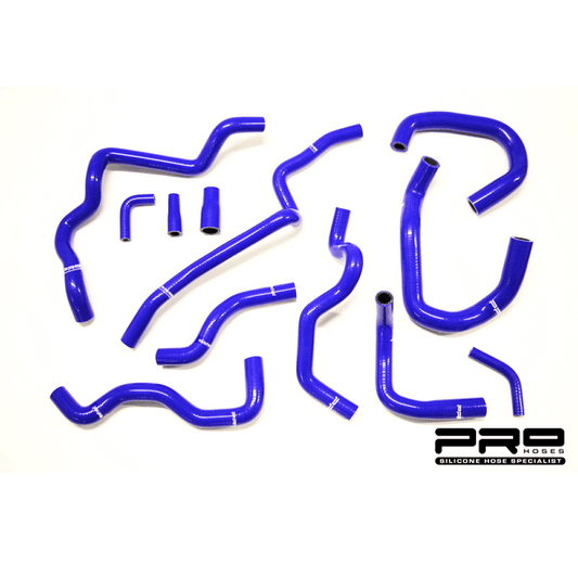Pro Hoses 12pc Silicone Hose Kit for Ford Fiesta ST180 Mk7 1.6 EcoBoost (2013-2017) – Ancillary, Coolant, Vacuum/PCV Breather Pipes – Engine Bay Dress-Up & Replacement – UK/British Made – ST 180 1.6T Silicone Pipework Set