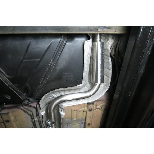 Ford Fiesta ST150 Mk6 Cat Back Exhaust System by Cobra Sport - 2.25in (57mm) Stainless Steel Performance/Sports Exhaust, Back Box & Centre Section - Resonated or Non-Resonated Catback Upgrade