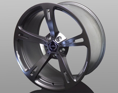 AC Schnitzer Type V Forged 22 Inch Alloy Wheel Set for BMW X6M E71 - Anthracite Concave - Square 22x10 or Staggered 22x10/22x11.5