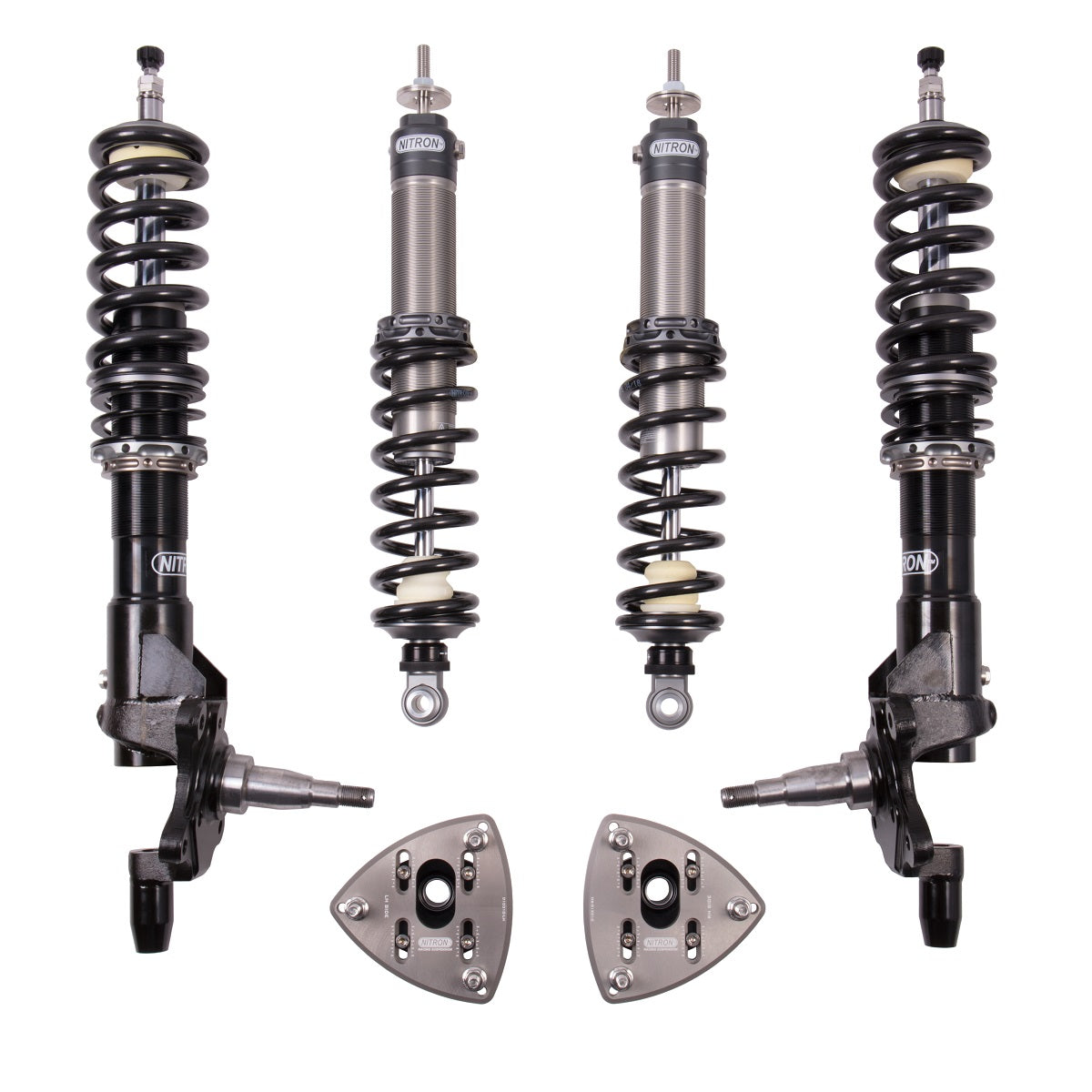 Nitron NTR R1 Coilovers for Ford Escort MK2 (1975-1980) – Height Adjustable Monotube Suspension Kit | Fast Road/Track Day/Race Dampers | Adjustable Shocks & Springs | Fits RS2000, Mexico, Group 4 | Mk2/MkII Classic Ford