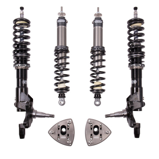 Nitron NTR R1 Coilovers for Ford Escort MK2 (1975-1980) – Height Adjustable Monotube Suspension Kit | Fast Road/Track Day/Race Dampers | Adjustable Shocks & Springs | Fits RS2000, Mexico, Group 4 | Mk2/MkII Classic Ford