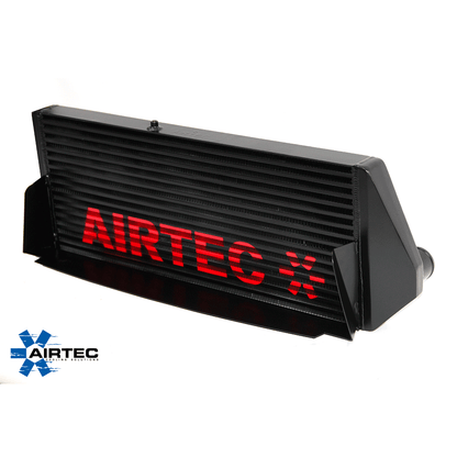 AIRTEC Motorsport Uprated Performance Intercooler FMIC Kit for Ford Focus ST250 Mk3 2.0 EcoBoost (2012-2018) - 60mm Bar & Plate Full-Width Front Mount, Direct-Fit Bolt-On Charge Cooler, Stage 1/2, Pre-Facelift & Facelift, RS-Style Scoop