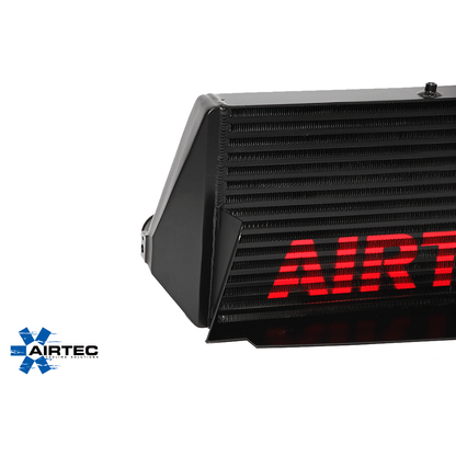 AIRTEC Motorsport Uprated Performance Intercooler FMIC Kit for Ford Focus ST250 Mk3 2.0 EcoBoost (2012-2018) - 60mm Bar & Plate Full-Width Front Mount, Direct-Fit Bolt-On Charge Cooler, Stage 1/2, Pre-Facelift & Facelift, RS-Style Scoop