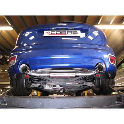 Cobra Sport Ford Focus ST225 Mk2 2.5T Cat Back/Catback Performance Exhaust System 3in (76mm) Stainless | Resonated & Non-Resonated | Sports Backbox Rear Section | Centre Silencer Delete | 2005-2010