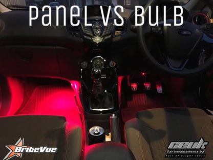 BriteVue 36SMD Ultra Bright Footwell LED Panels – CEUK Interior Upgrade (Pair) (501 | T10 | W5W | 239 | C5W)