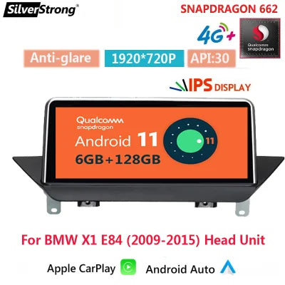 BMW F20 F21 F30 F31 F32 F33 F36 10.25" Android 11 Head Unit | Wireless Apple CarPlay & Android Auto | IPS 1920x720 | Snapdragon 662, 6GB+128GB | iDrive Integration | For 1/3/4 Series (incl. M135i, 335i, 430i xDrive, 440i xDrive)
