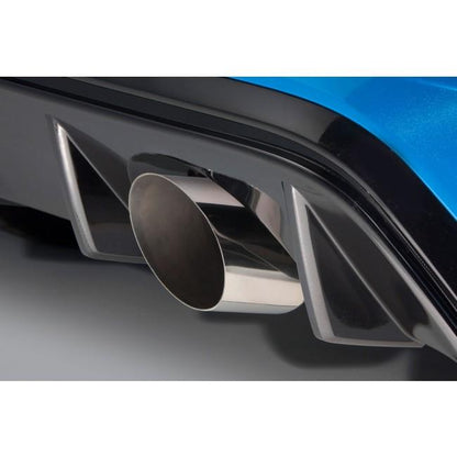 Ford Focus RS Mk3 2.3 EcoBoost (2016-2018) Turbo-Back / Cat-Back Exhaust System – 3" 76mm T304 Stainless Steel, Valved or Non-Valved, Resonated or Non-Resonated, Sports Cat or De