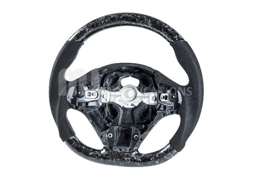 Forged Carbon Suede Steering Wheel For BMW