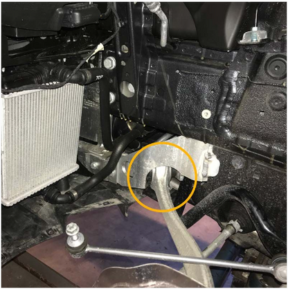 Millway Motorsport Street Sealed Monoball/Uniball Spherical Bearing Front Suspension Wishbone/Lower Control Arm Rear Bushes/Bushings (FCAB Lollipop) for BMW F8X: F87 M2 & M2C, F80 M3, F82/F83 M4 – Pair