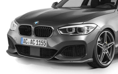Genuine AC Schnitzer (ACS) Front Canards / Corner Splitters for BMW 1 Series F20/F21 LCI Facelift (2015-2019) M Sport - Aero Blades Bumper Spoiler Elements for M135i/M140i
