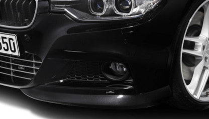 AC Schnitzer Front Canards / Bumper Winglets Corner Splitters for BMW 3 Series F30/F31 2012-2019 M Sport (M Aerodynamics) | ACS Aero Blades/Air Deflectors/Lip Extensions | Saloon & Touring | Pair, Unpainted