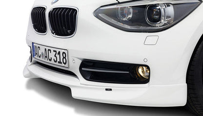AC Schnitzer Front Lip Splitter for BMW 1 Series F20/F21 SE/Sport bumper (Pre-LCI Pre-Facelift) - Front/Chin Spoiler, Lower Valance, Front Bumper Extension, Aero Lip/Air Dam - Genuine, Unpainted - Fits to Feb 2015 (Not M Sport)
