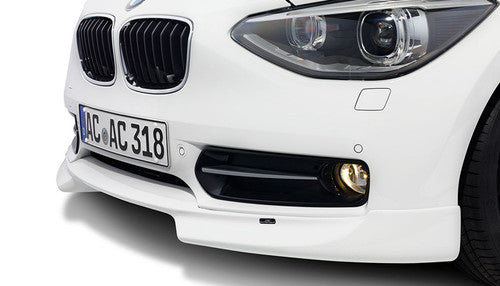 AC Schnitzer Front Lip Splitter for BMW 1 Series F20/F21 SE/Sport bumper (Pre-LCI Pre-Facelift) - Front/Chin Spoiler, Lower Valance, Front Bumper Extension, Aero Lip/Air Dam - Genuine, Unpainted - Fits to Feb 2015 (Not M Sport)