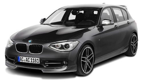 AC Schnitzer Front Lip Splitter for BMW 1 Series F20/F21 SE/Sport bumper (Pre-LCI Pre-Facelift) - Front/Chin Spoiler, Lower Valance, Front Bumper Extension, Aero Lip/Air Dam - Genuine, Unpainted - Fits to Feb 2015 (Not M Sport)