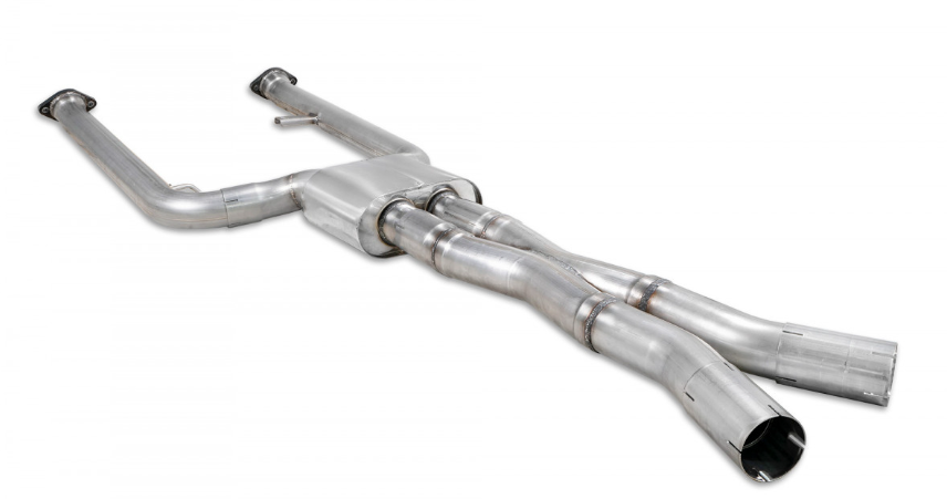 Scorpion OPF/GPF Delete Midpipe Exhaust for BMW G8X M3/M4 G80 G82 (2021-2022) inc Competition & xDrive - Centre/Center Pipe OPF/GPF Bypass - Resonated or Non-Res - 70mm (2.75") Link Pipe - S58