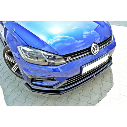 Maxton Design - FRONT SPLITTER V.2 VW GOLF 7 R / R-LINE FACELIFT