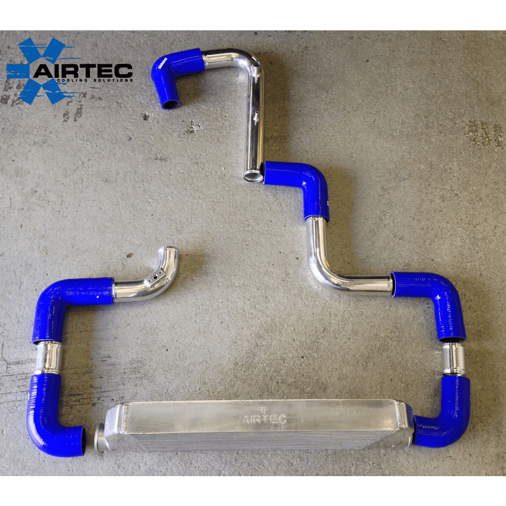 Airtec Front Mount Intercooler Kit for VW Golf Mk4 1.8T GTI | FMIC Performance Upgrade | 60mm Single-Pass Bar-and-Plate Core | Fits All Mk4 1.8T Models