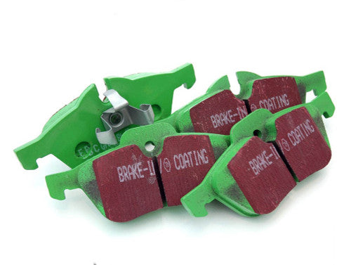 EBC Greenstuff Rear Brake Pads for BMW i3 (I01) 2013-2022 - Rear Axle Pad Set | Fast Road Upgrade | Low Dust, High Bite | Direct-Fit EV Replacement | ECE R90 Approved | UK Made Disc Pads
