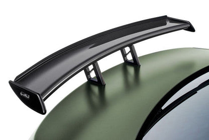 BMW M4 AC Schnitzer Wing Gurney Flap/Gurney Strip/Wicker Bill Spoiler Lip - Carbon Fibre Rear Wing Extension Aero Upgrade for Track-Day Downforce & Stability - Fits AC Schnitzer Carbon Aerofoil (Wing Not Included)