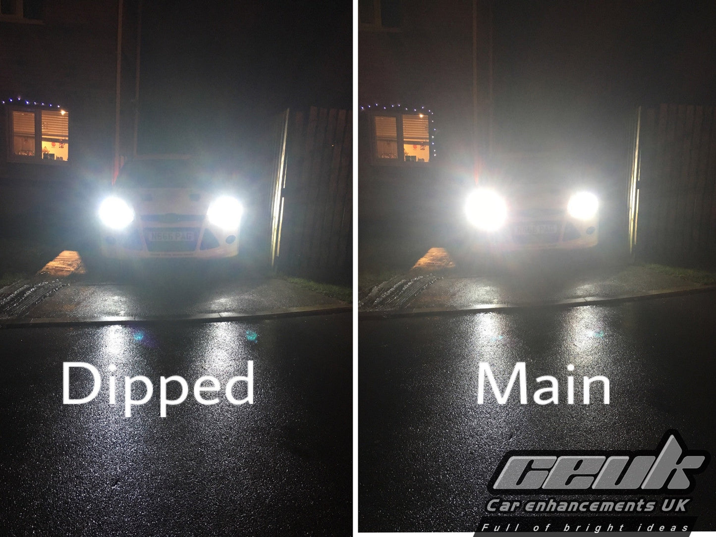 IllumiNite H1 Ice White Main Beam Bulb Upgrade – 6500K Bright White (448 | P14.5s)