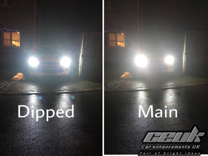 IllumiNite H1 Ice White Main Beam Bulb Upgrade – 6500K Bright White (448 | P14.5s)